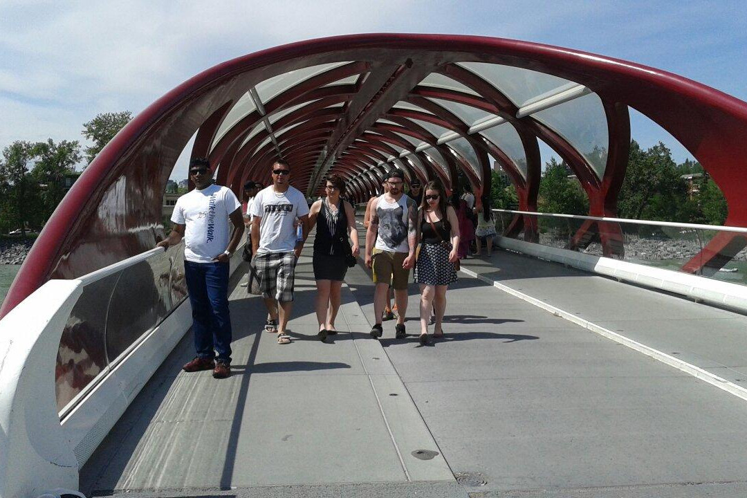 Peace Bridge-卡尔加里必去景点