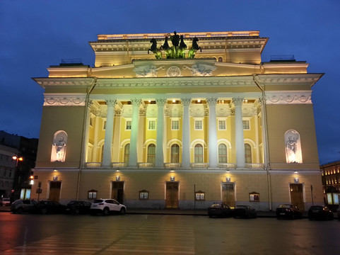 The Alexandrinsky Theater-圣彼得堡必去景点
