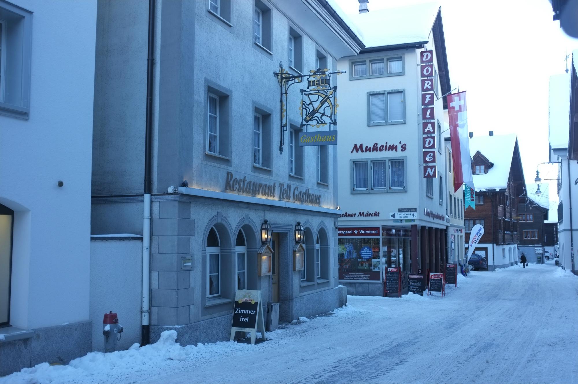 Gasthaus Tell-浴室