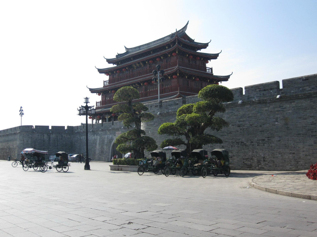 潮州古府城墙景点图片