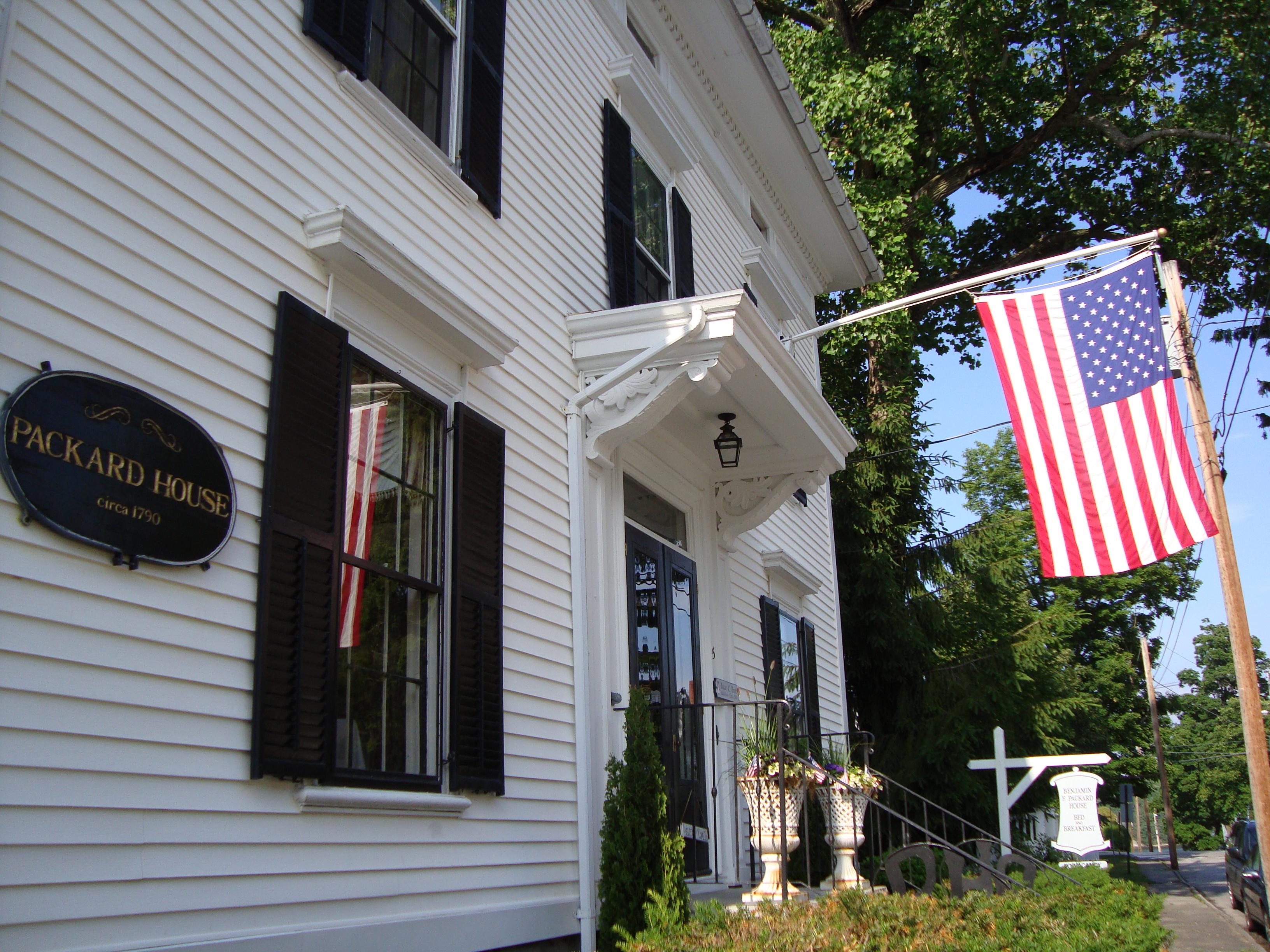 Benjamin F. Packard House Bed and Breakfast-浴室