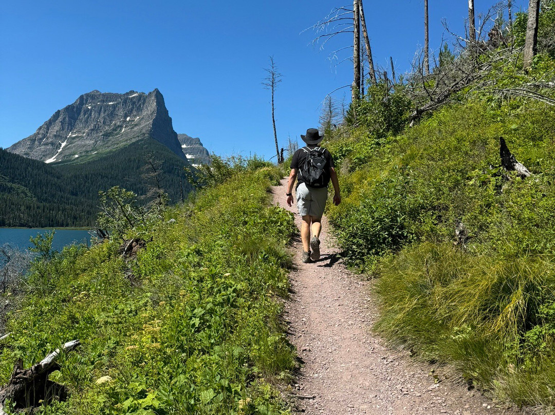 St. Mary Falls-冰河国家公园必去景点