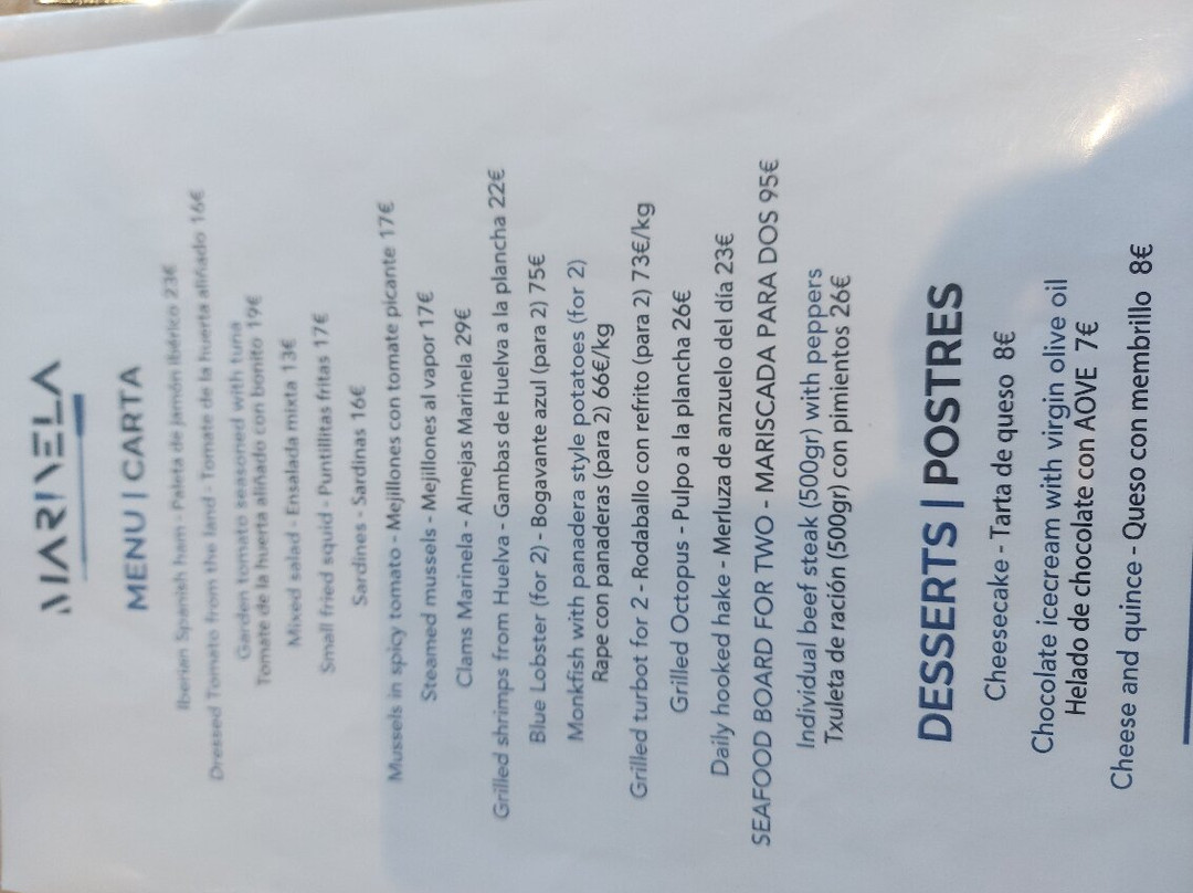 Restaurantre Marinela