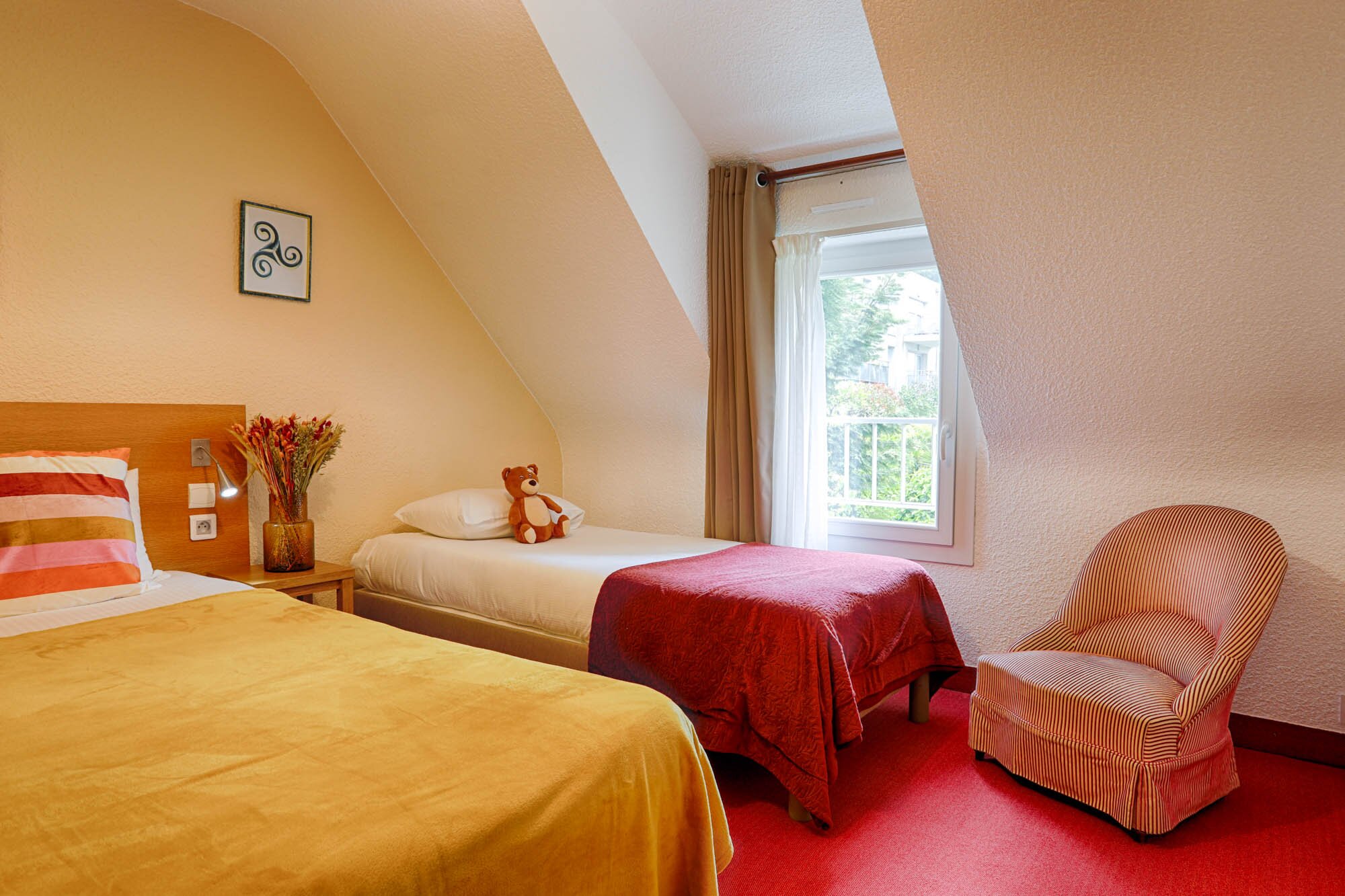Hôtel Le Branhoc Logis Brit Hotel-客卧