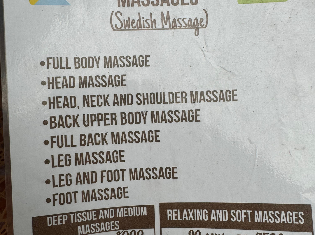 Sport Relaxation Massages - Mirissa-美蕊沙必去景点