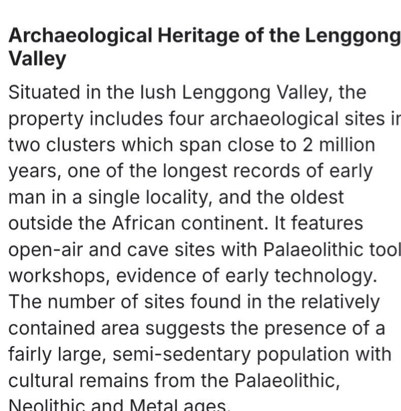 Lenggong Archaeological Museum-Lenggong必去景点