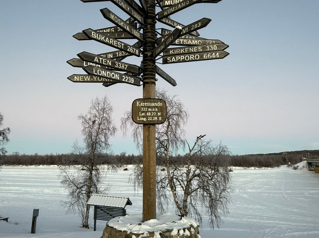 Monument of the Northernmost point of Sweden景点图片
