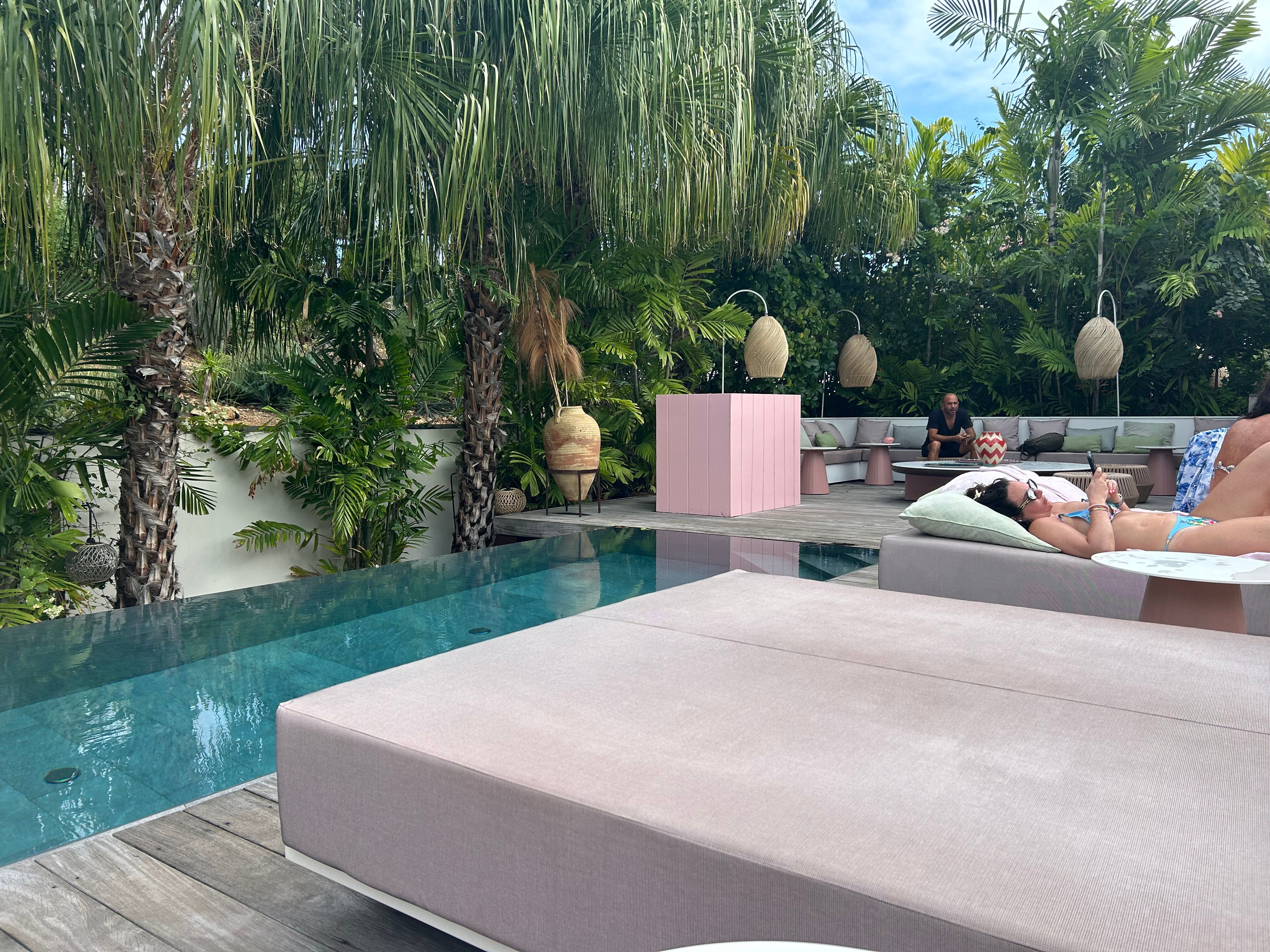 Tropical Hotel St Barth-泳池