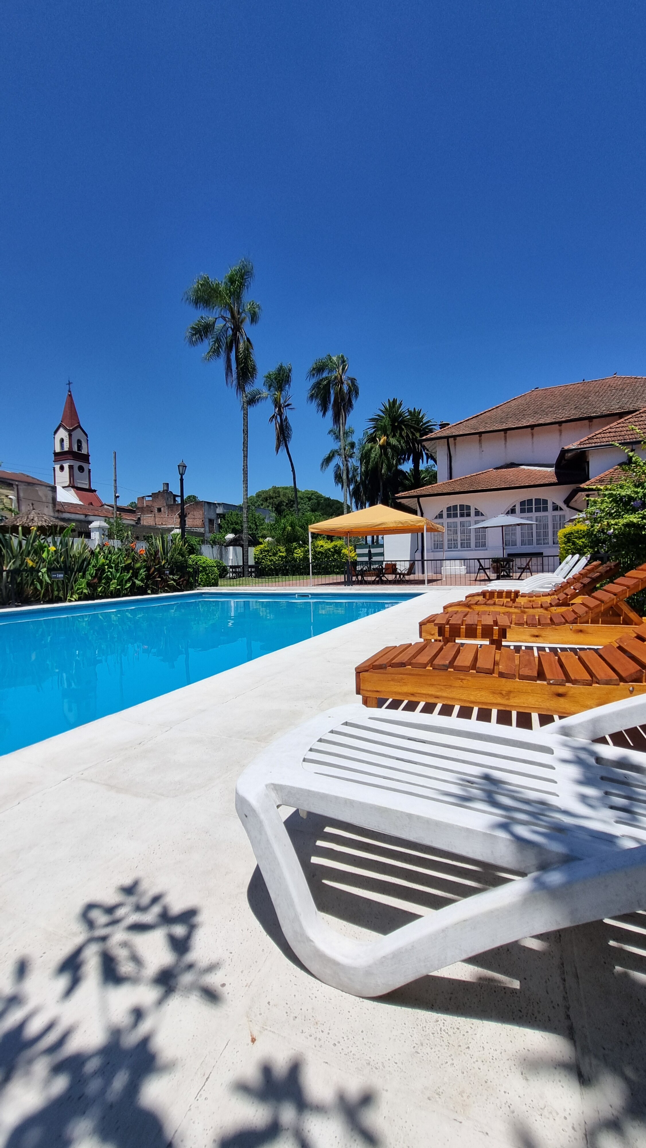Posada La Casona-泳池