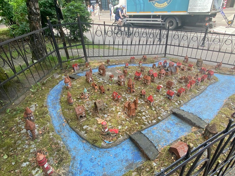 Sculptural Composition of Kneiphof Island in Miniatures-斯韦特洛戈尔斯克必去景点