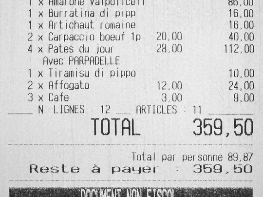 bestes restaurant im dreitägigen aufenthalt paris