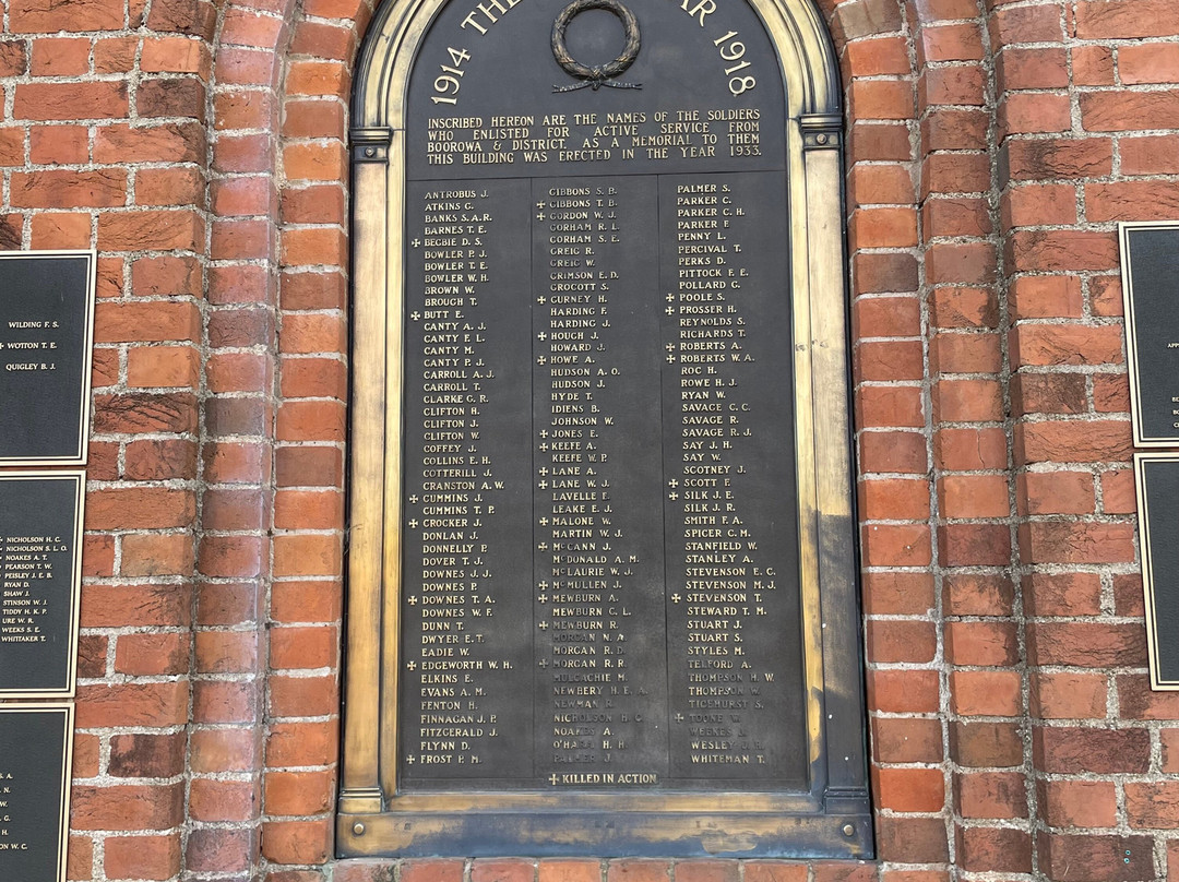 Boorowa War Memorial-Boorowa必去景点