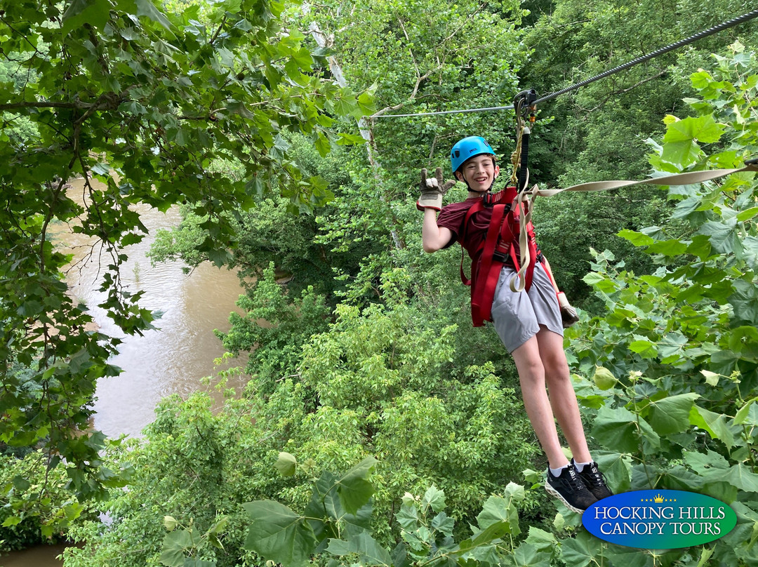 Hocking Hills Canopy Tours-Rockbridge必去景点