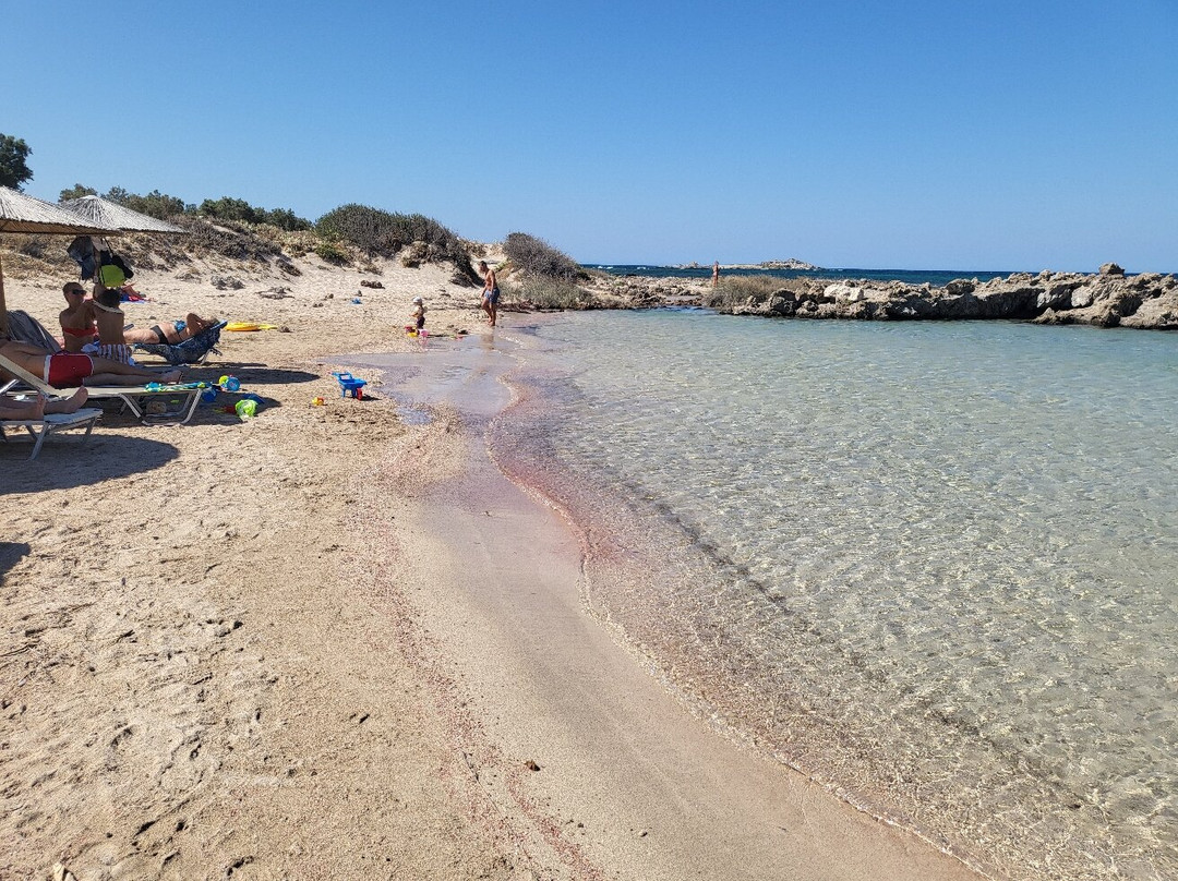 Tiny Beach Pink Sand-Limeniskos必去景点