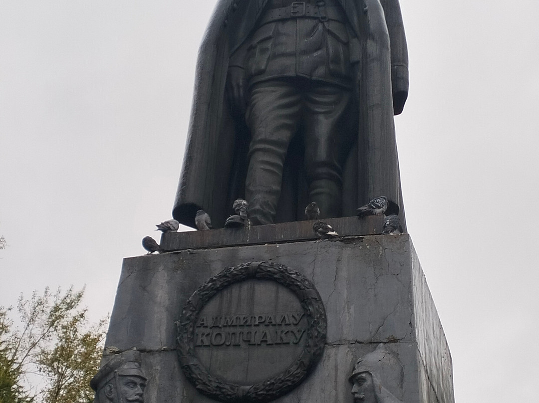 Monument to Admiral Alexander Kolchak-伊尔库茨克必去景点
