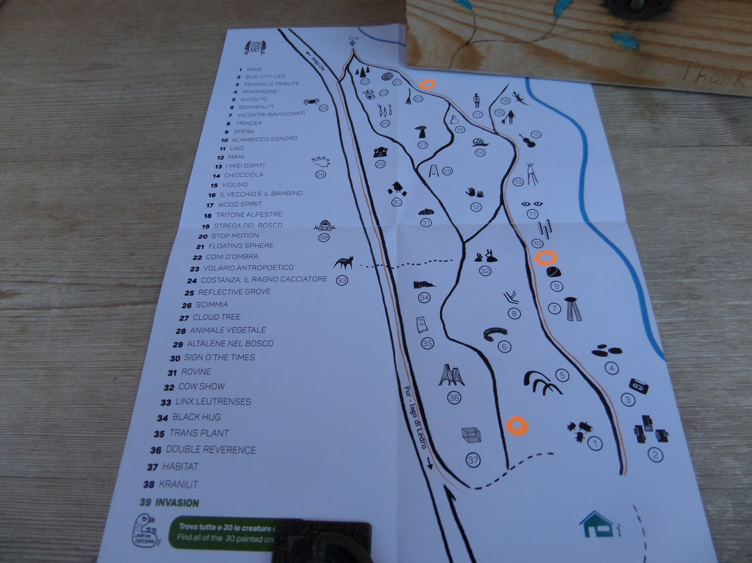 Ledro Land Art-莱德罗必去景点