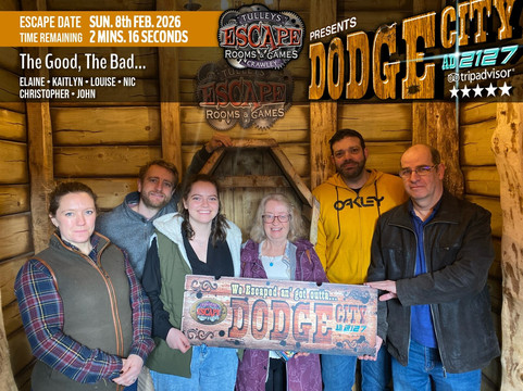 Tulleys Escape Rooms & Games-克劳利必去景点