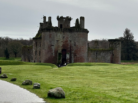 Caerlaverock Castle-邓弗里斯必去景点