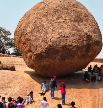 Krishna's Butter Ball-玛玛拉普蓝必去景点