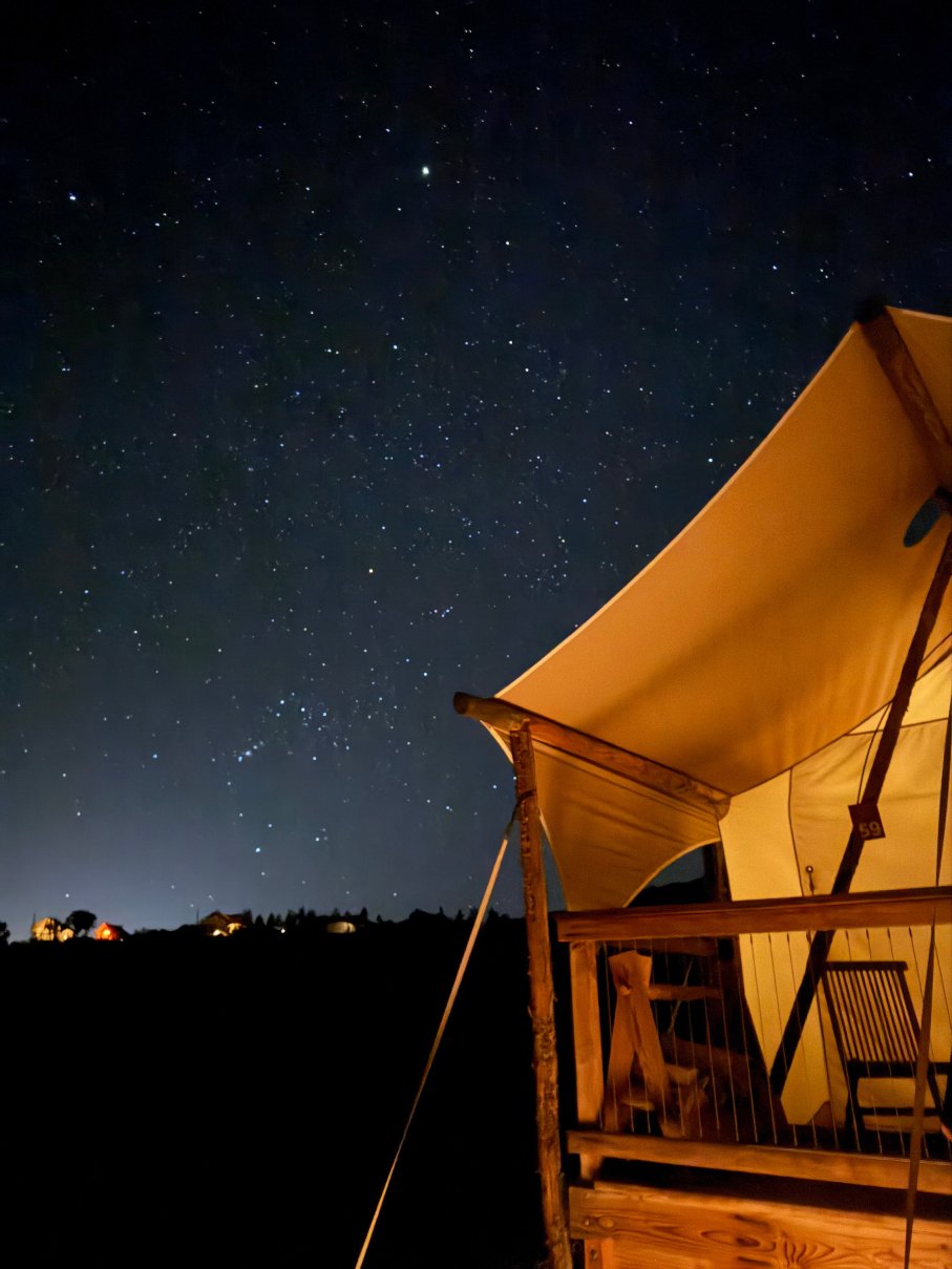 锡安帆布下的豪华帐篷-酒店景观