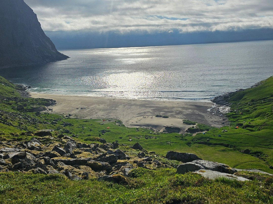 Kvalvika Beach-Moskenesoy必去景点