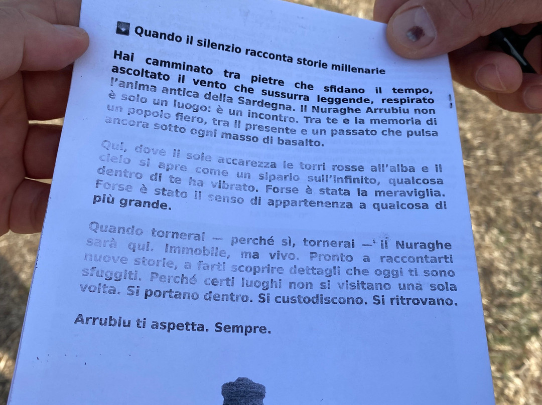Nuraghe Arrubiu-Orroli必去景点