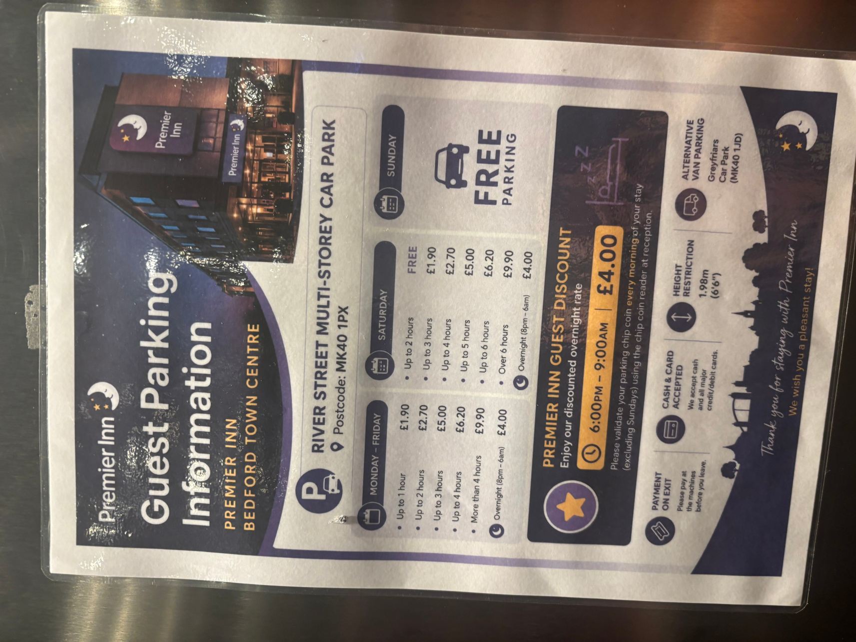 普瑞米尔贝德福德镇中心河畔酒店-旅行者