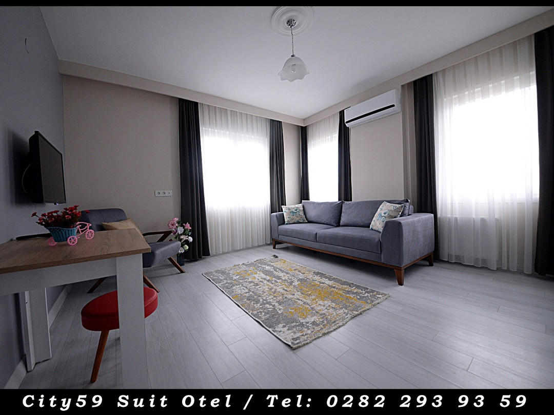 Turkgucu酒店住宿-City59 Suit Otel Tekirdagdaki Eviniz