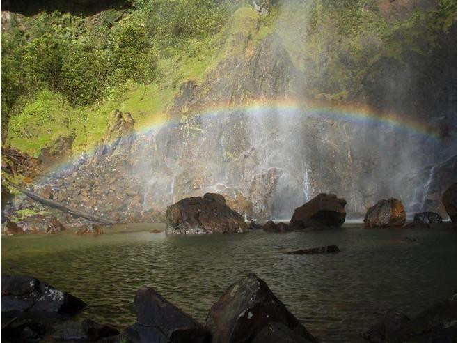 Lembing Rainbow Waterfall