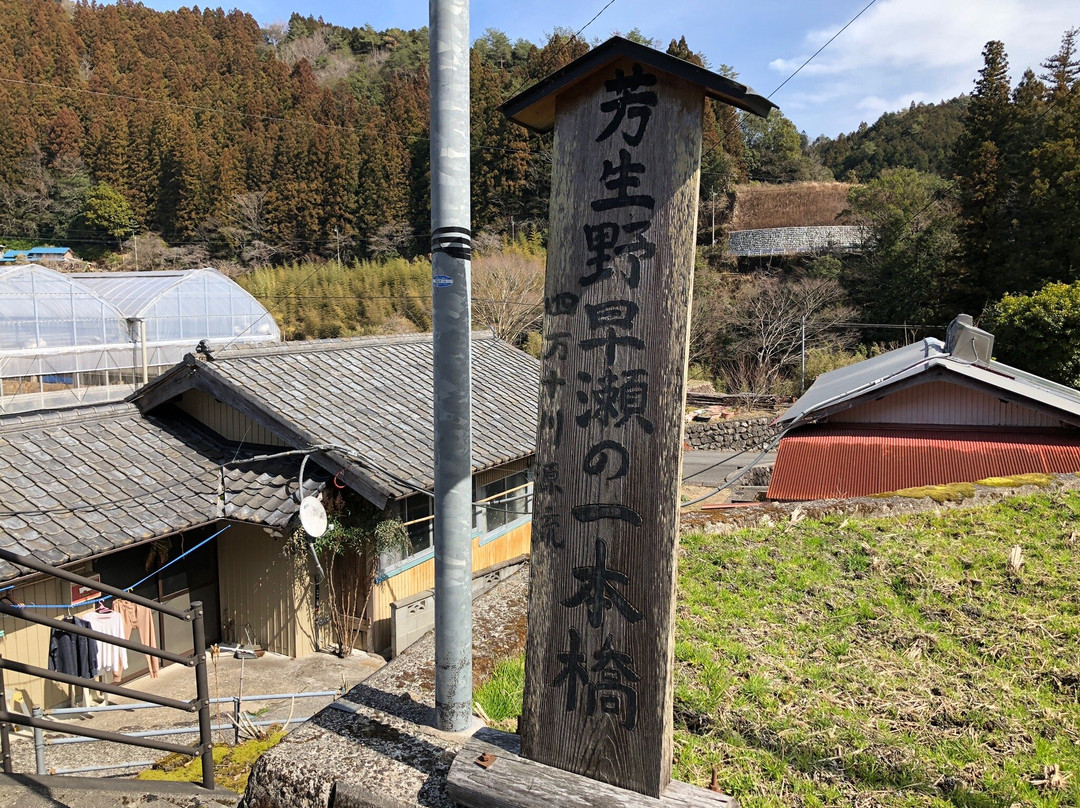 Hayase no Ipponbashi-津野町必去景点