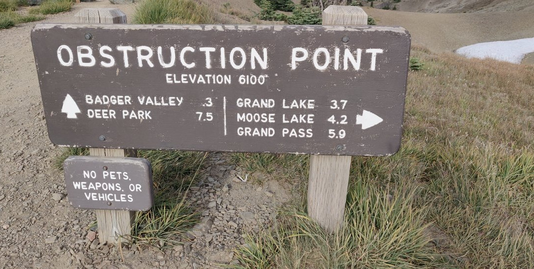 Obstruction Point Trailhead景点图片