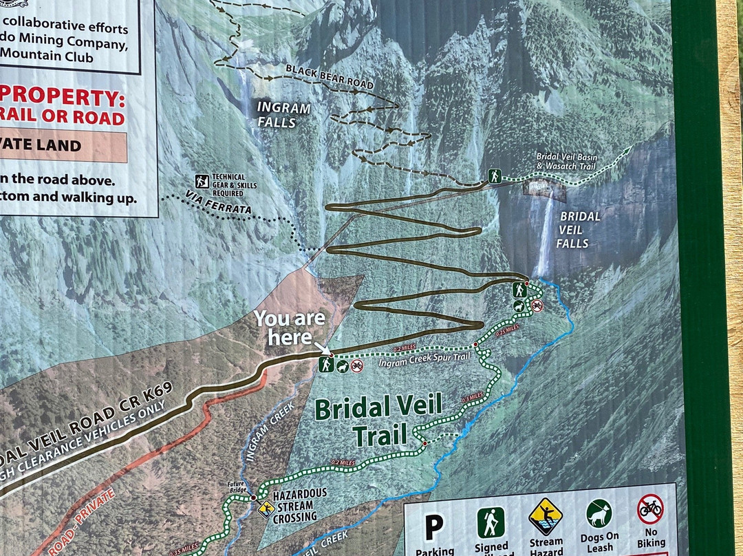 2023年12月Bridal Veil hike景点攻略Bridal Veil hike门票预订地址图片Bridal Veil