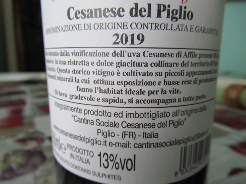 Cantina Sociale Cesanese Del Piglio-Piglio必去景点