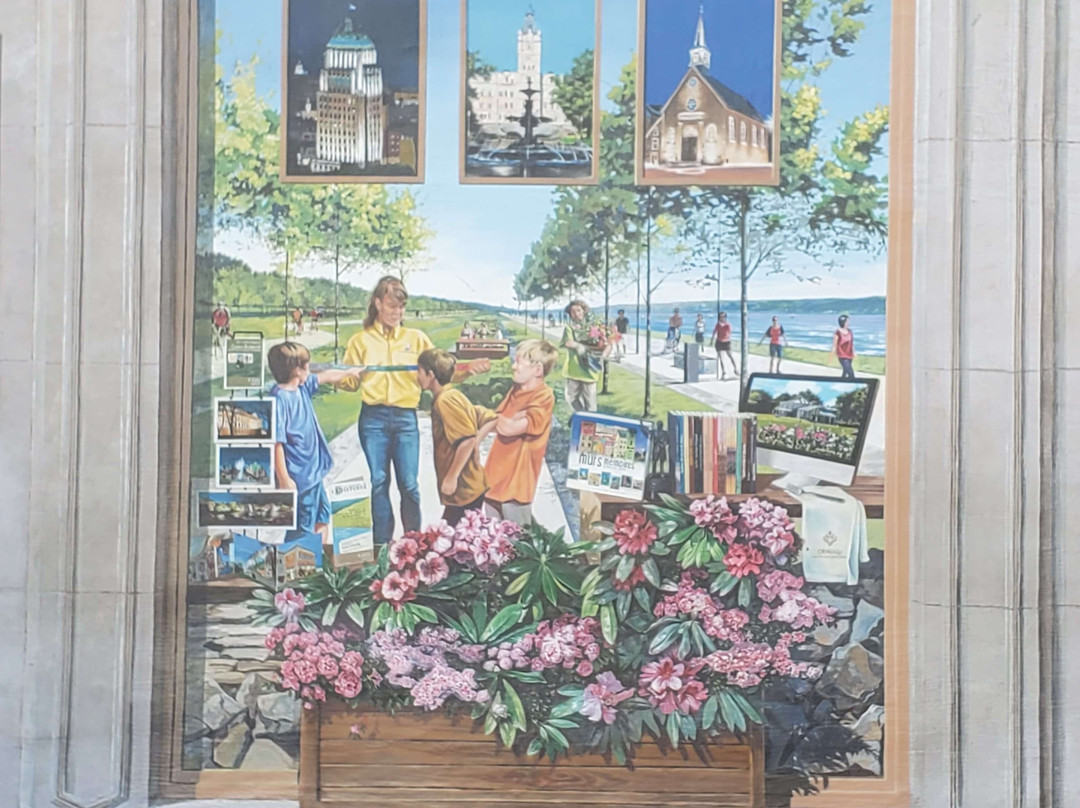 La Fresque des Quebecois-魁北克市必去景点