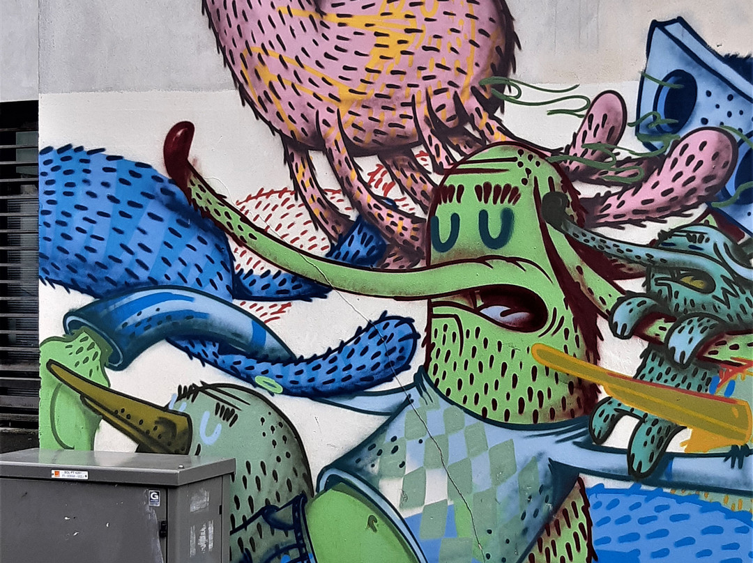 Fresque "La ronde des animaux"-巴尼奥雷必去景点