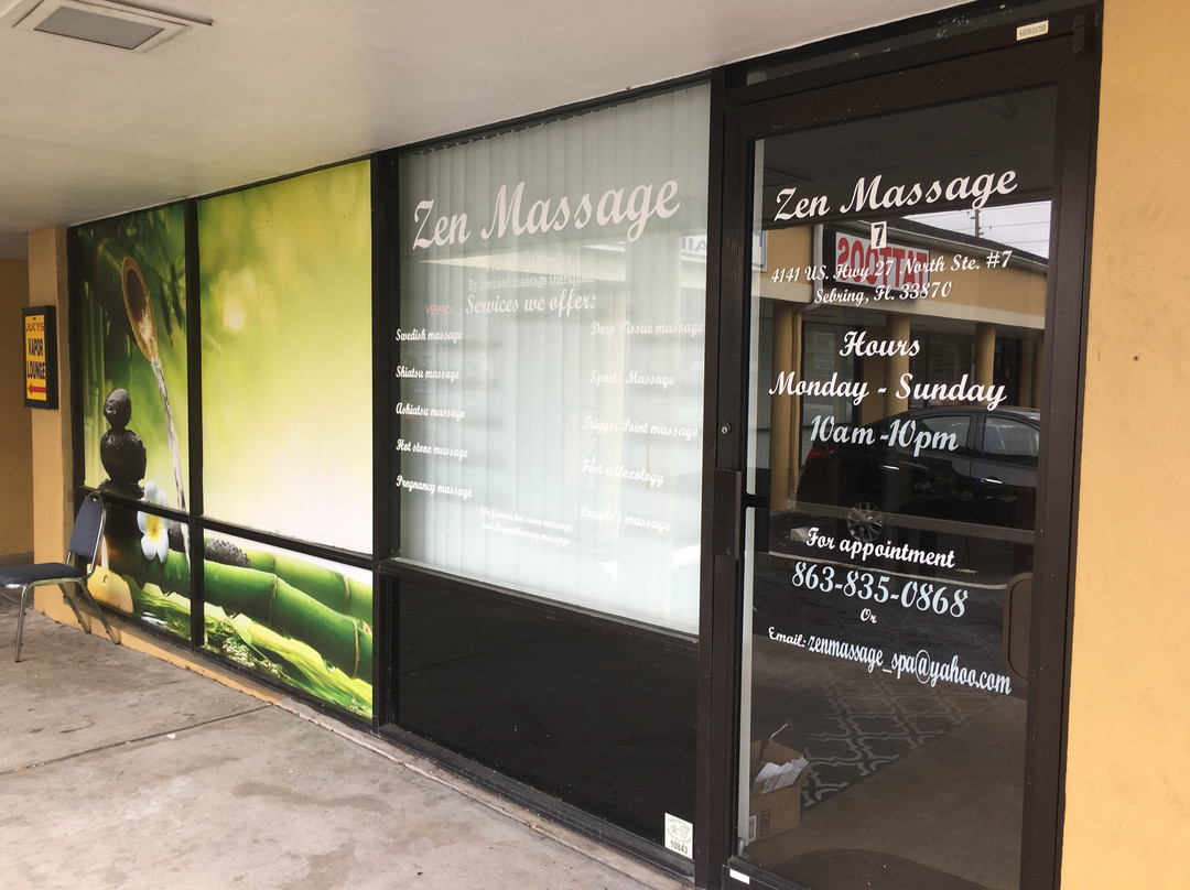 Avon Park旅游景点-Zen Massage and Spa