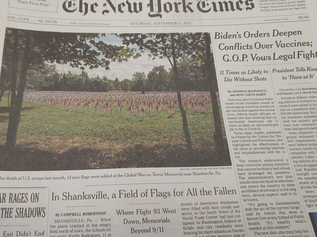 Patriot Park-Shanksville必去景点