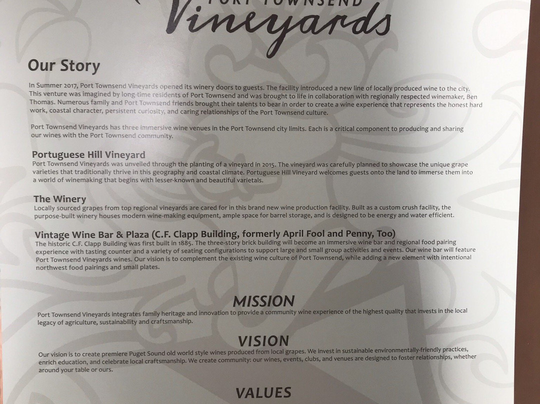 Port Townsend Vineyards景点图片