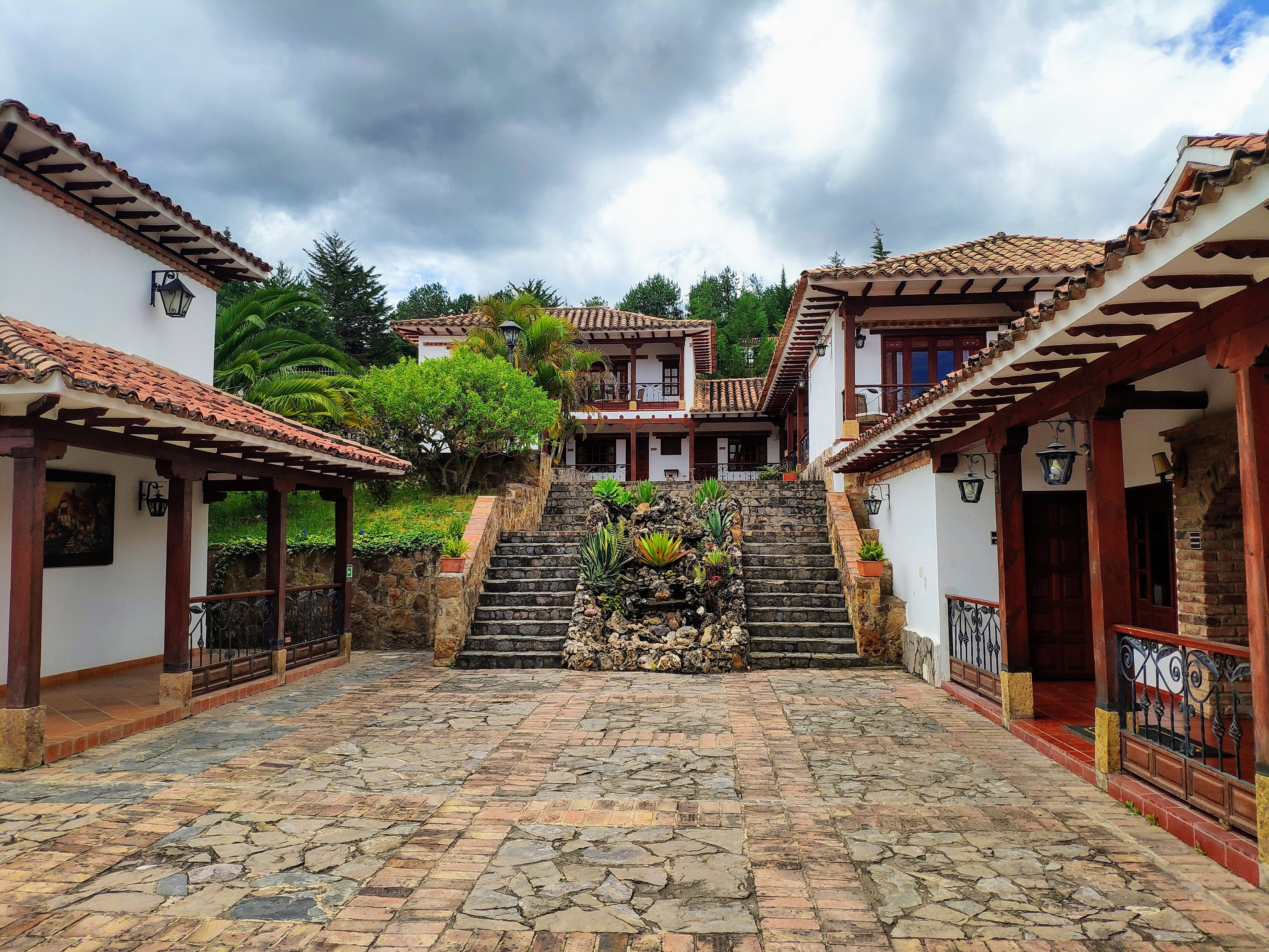 Club Campestre El Bosque de la Villa-浴室