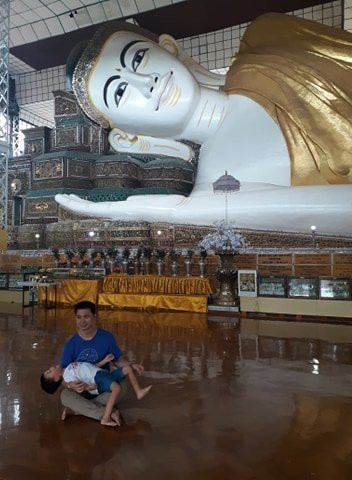 Shwethalyaung Buddha-勃固必去景点