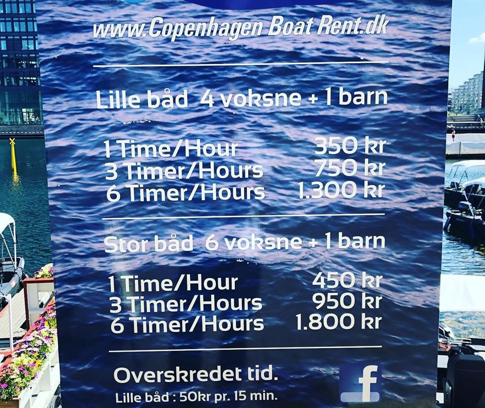 Copenhagen Boat Rent-哥本哈根必去景点