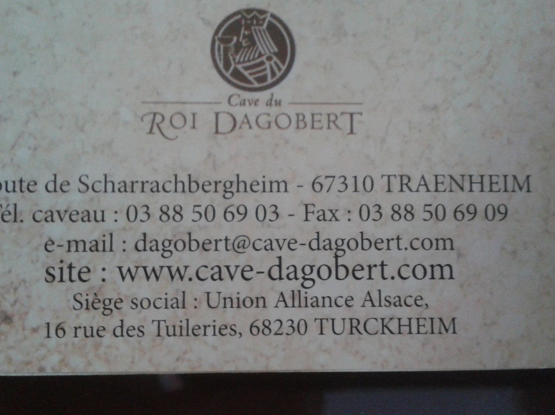Cave du Roi Dagobert-Traenheim必去景点