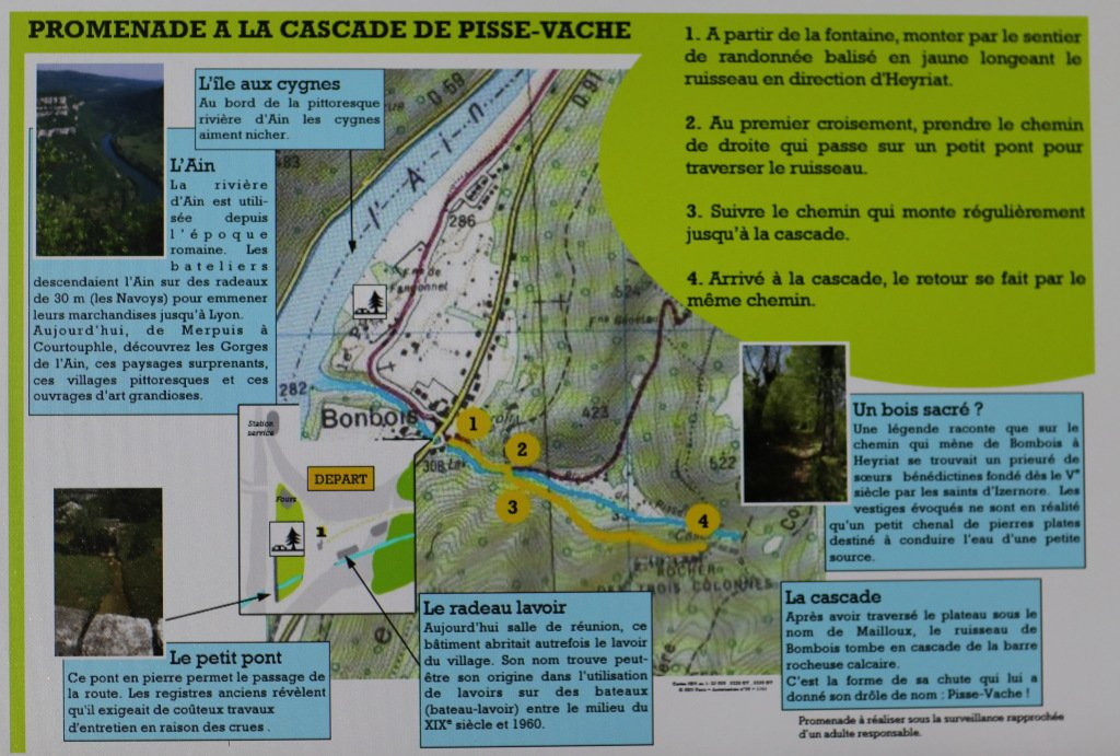 Cascade de Pisse-Vache-Matafelon-Granges必去景点