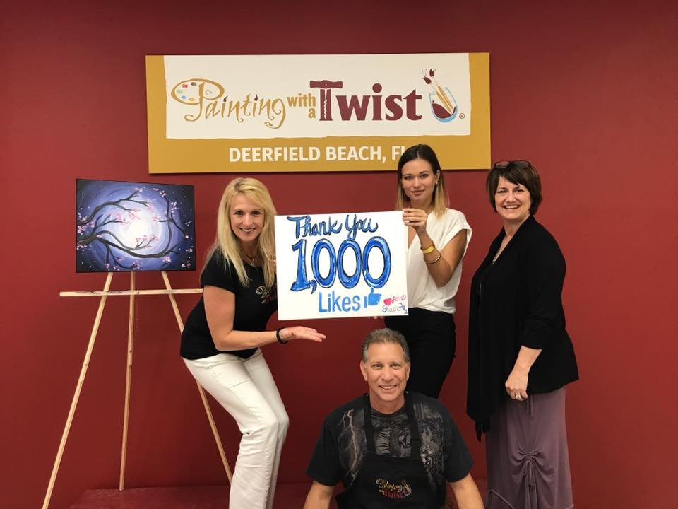 Painting with a Twist-迪尔菲尔德比奇必去景点