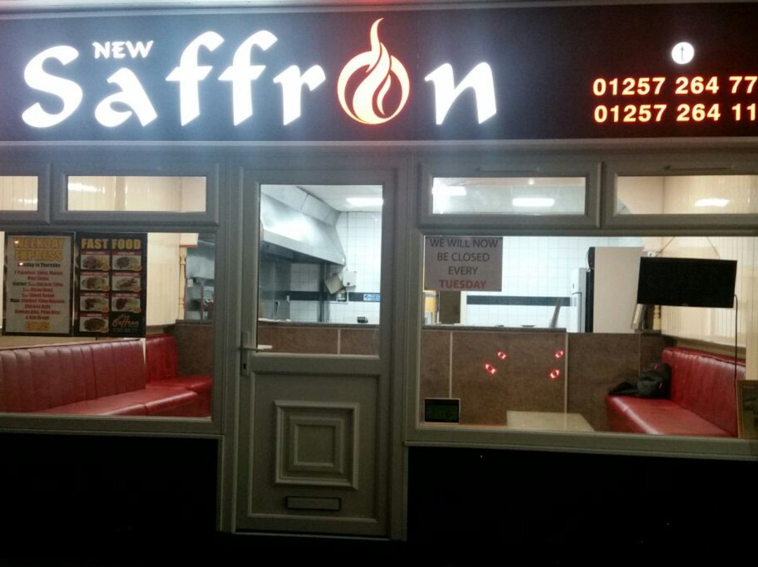 Euxton餐馆和美食-Saffron Indian Takeaway