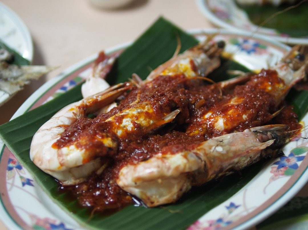 Pulau Besar餐馆和美食-Ikan Bakar Parameswara Restaurant- Umbai Melaka