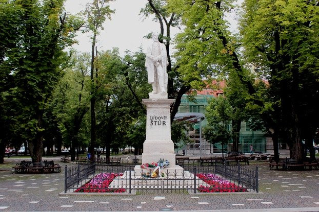 The monument of Ludovit Stur