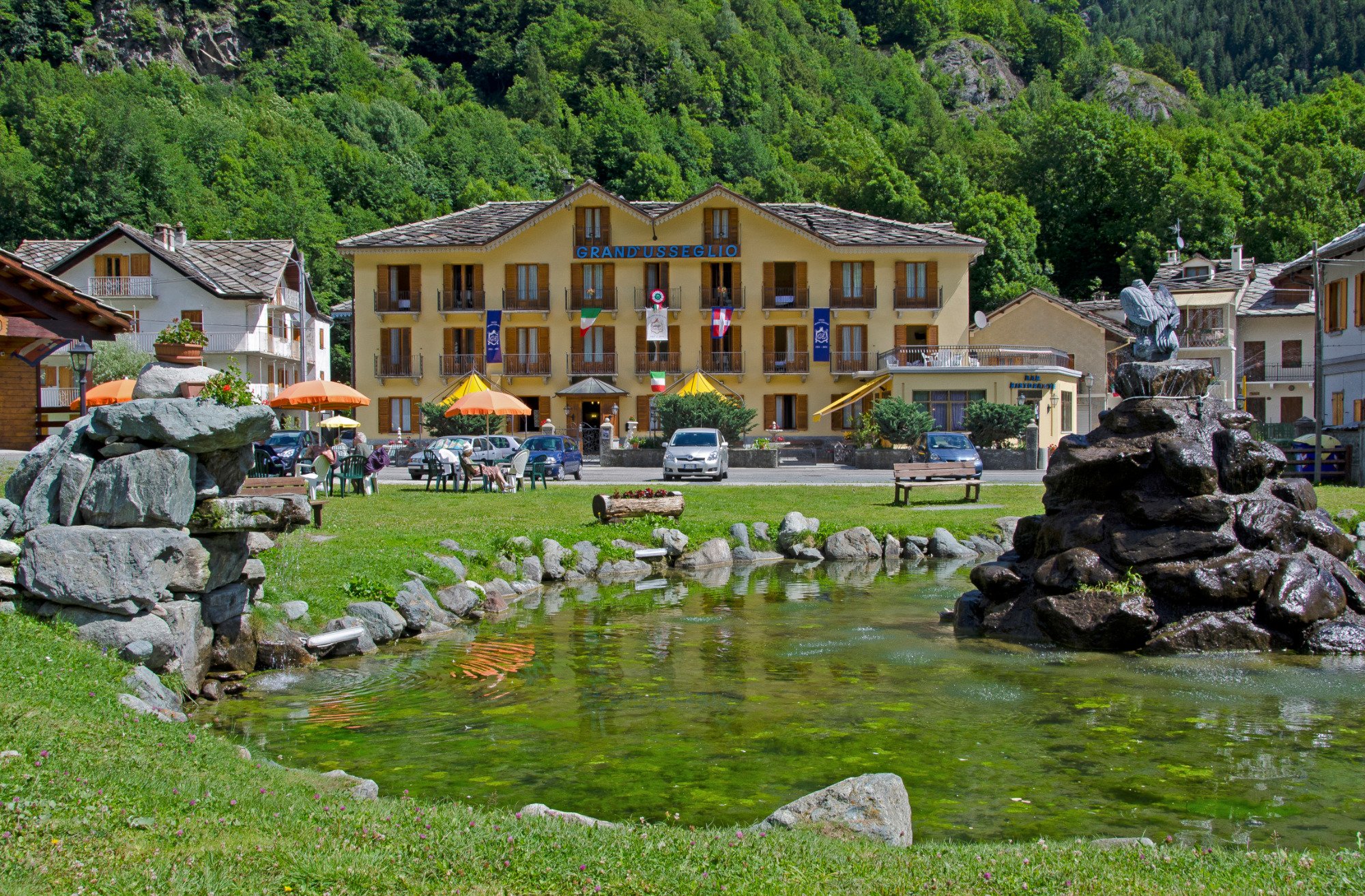 Hotel Grand'Usseglio-浴室