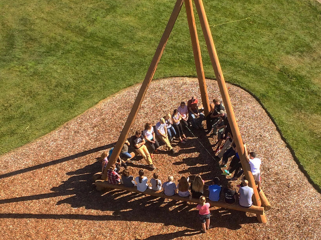 BYU Idaho Ropes Course-雷克斯堡必去景点