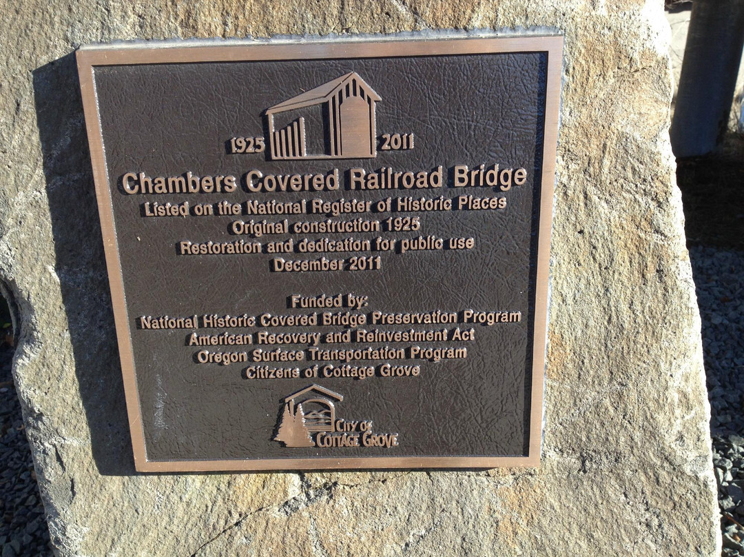 Chambers Railroad Bridge景点图片